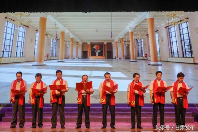 兰州工业学院举办纪念建党97周年大型音诗画（组图）